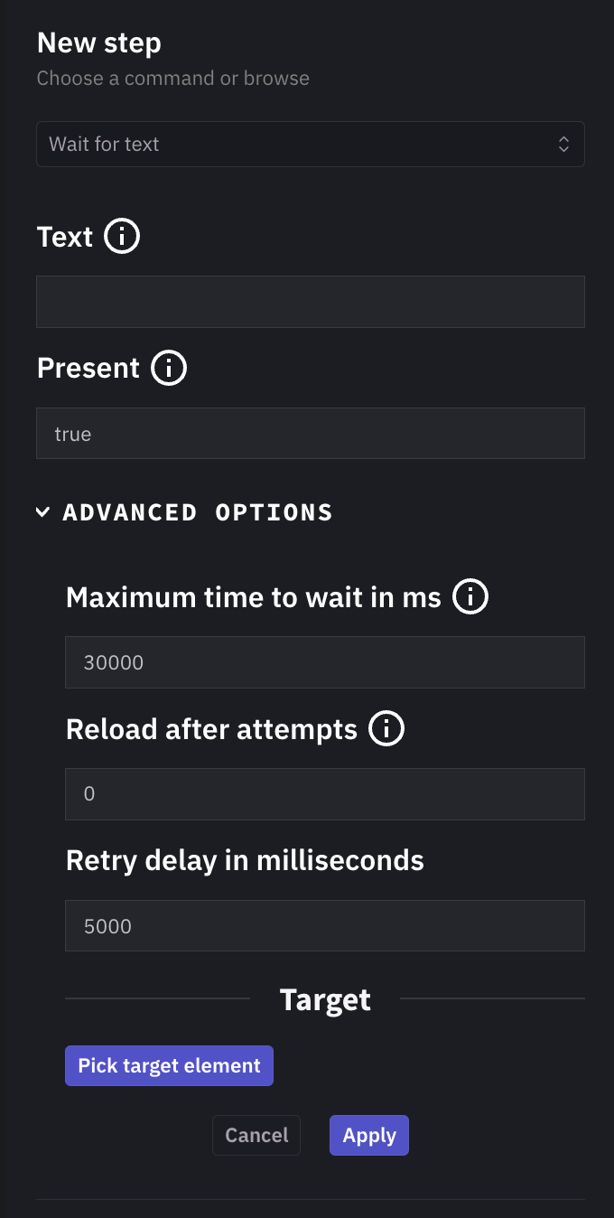 Click to view full size image Assert Script Success